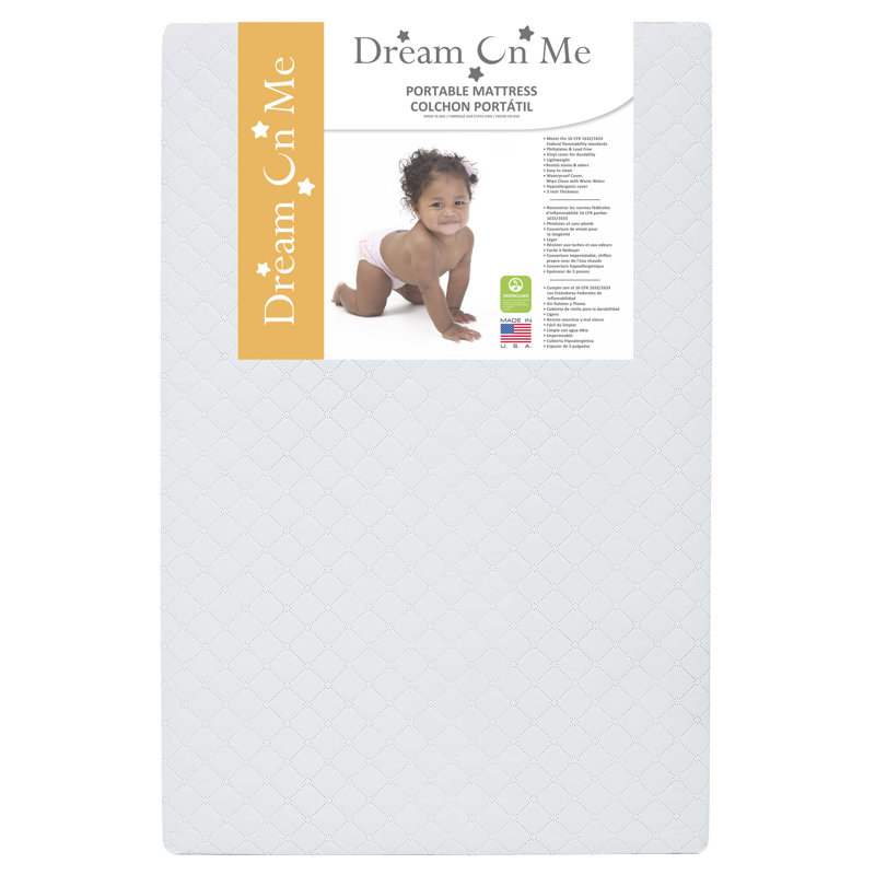 Dream On Me 2Stage Waterproof Mini Crib Mattress & Reviews Wayfair